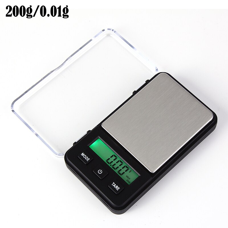 Mini Pocket Digital Scale Jewelry Weigh Scale excellent gram digital scale electronic scale Portable scale: 0.01g x 200g-2