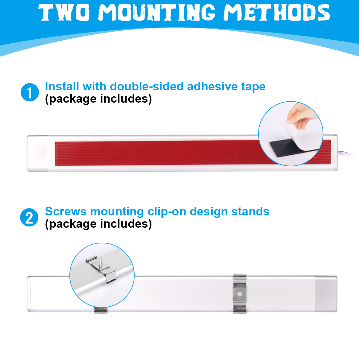 12V Auto Interieur Led Light Bar 120led Strip Lichten Met Aan/Uit Schakelaar Voor Auto Trailer Truck Rv Van Camper Boot Leeslamp