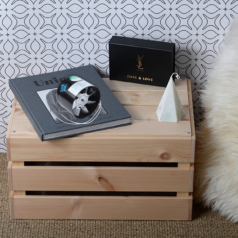 4 tums inline kanalfläkt luftventilator metallrör ventilation avgasfläkt mini extraktor badrum toalett vägg fläkt kanal fläkt tillgång