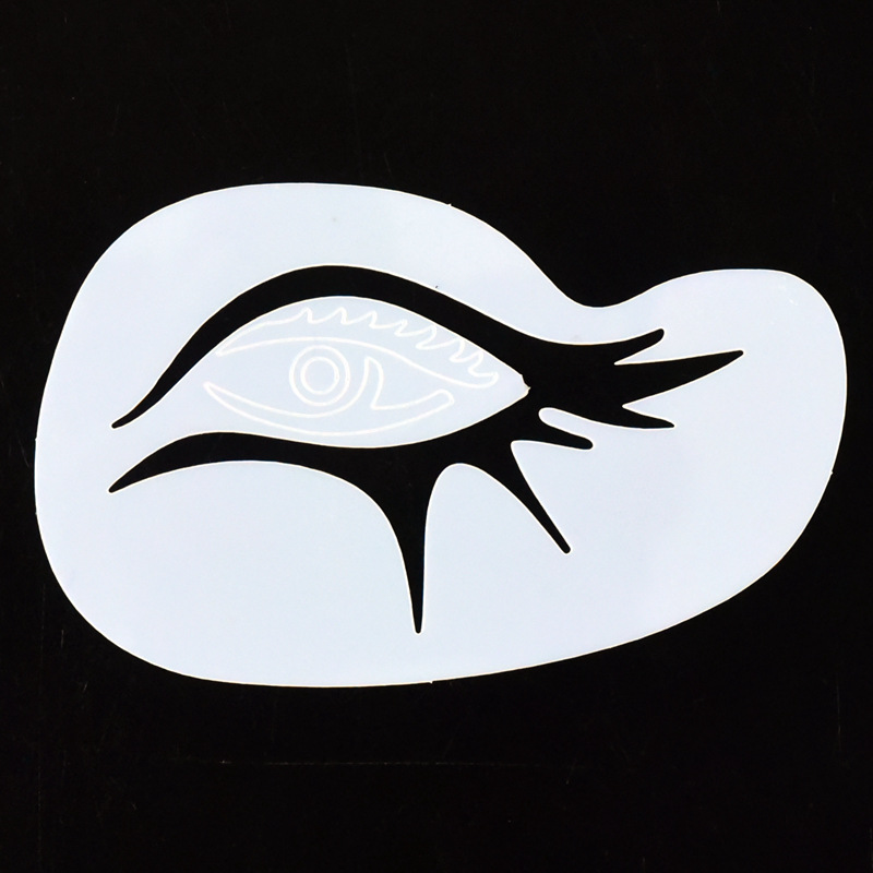 Plantillas profesionales de pintura facial, plantillas de pintura corporal reutilizables para adultos y niños, plantillas de uso fácil para fiestas, suministros de maquillaje