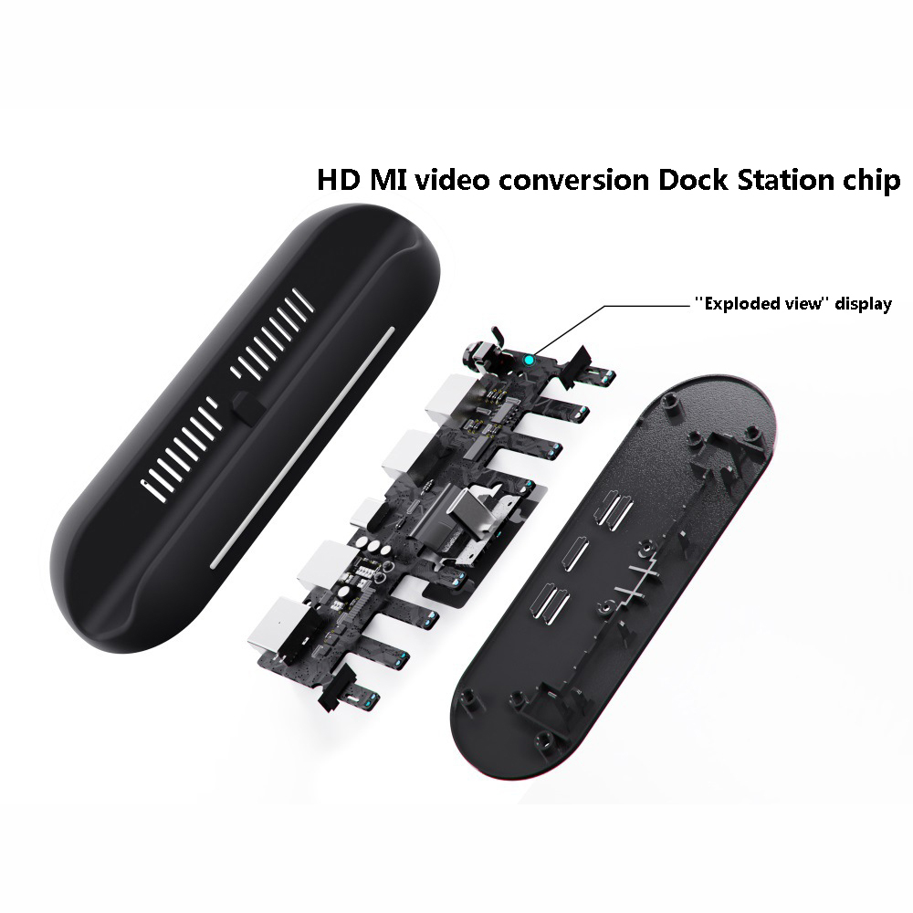 Portable Dock Station USB 3.0 2.0 Replacement Switch Host Charger Dock Video Conversion Switch Dock for Nintendo Switch Host