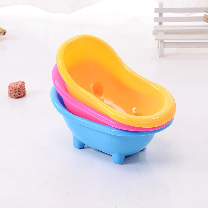 Superventas, Mini bañera para jerbos de hámster, creativa y bonita funda de baño para mascotas pequeñas, arena de baño, bañera para mascotas, accesorios para ratas