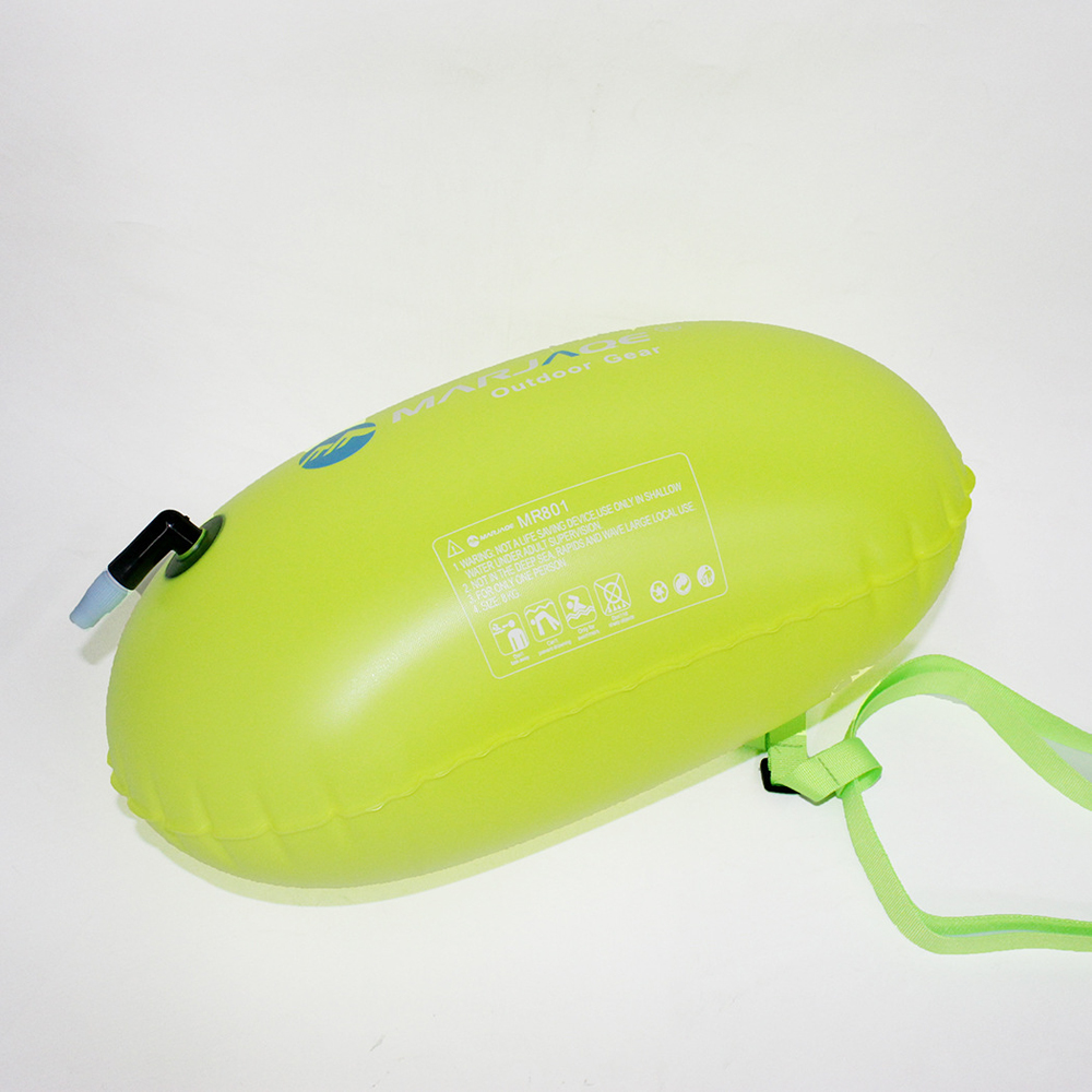 3 Color Swimming Tow Float Float Buoy Air Dry Bag Swimming Trainning Safety Mark Inflatable Flotation Bag