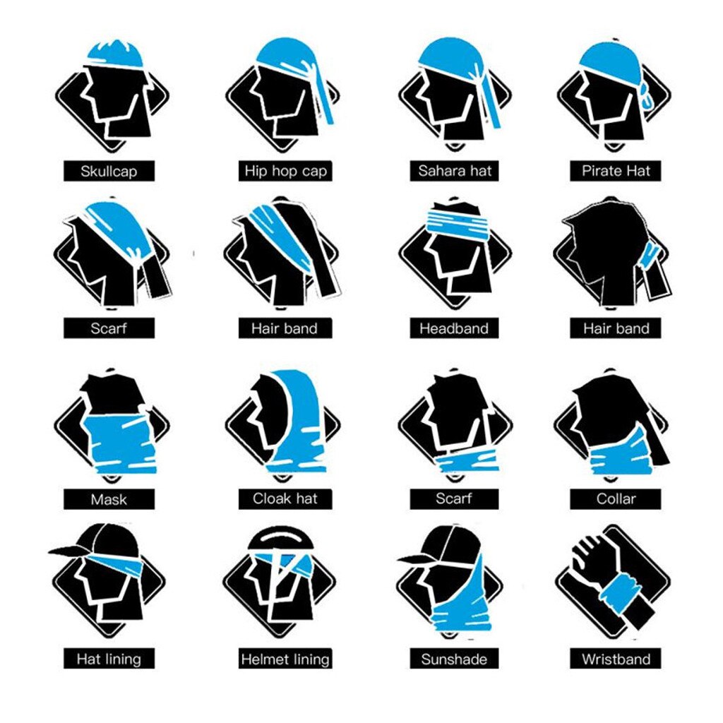30 # di sicurezza Maschera di Protezione Funzione Completa Da Sci Moto Neck Warmer Tubo Ciclismo Biker Sciarpa Vento Viso Maschera Mascarilla