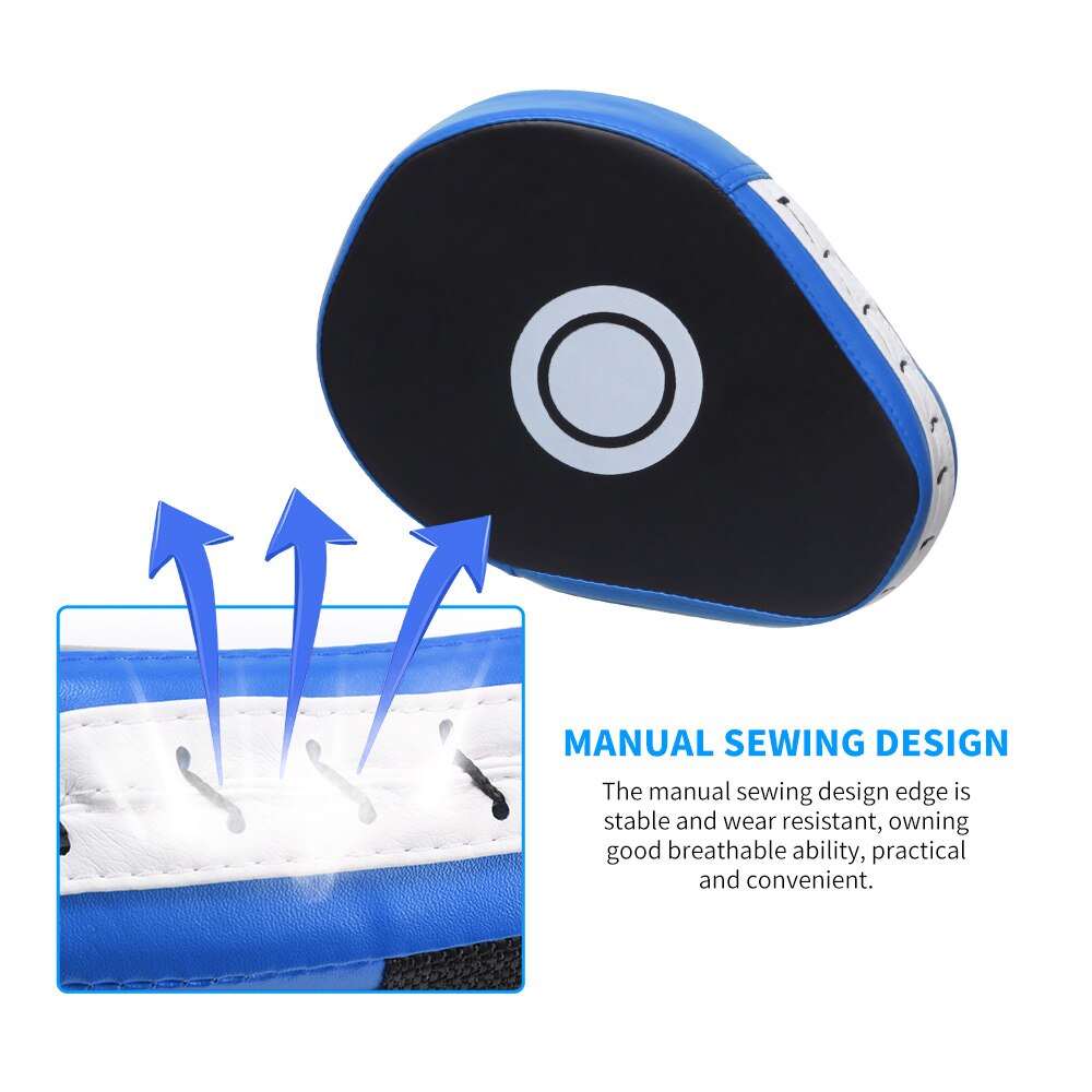 Boxing Focusing Pad PU Leather Kick Punching Bag Boxing Pads Karate Focus Pad Muay Thai Boxings Pad Training Fitness Tool