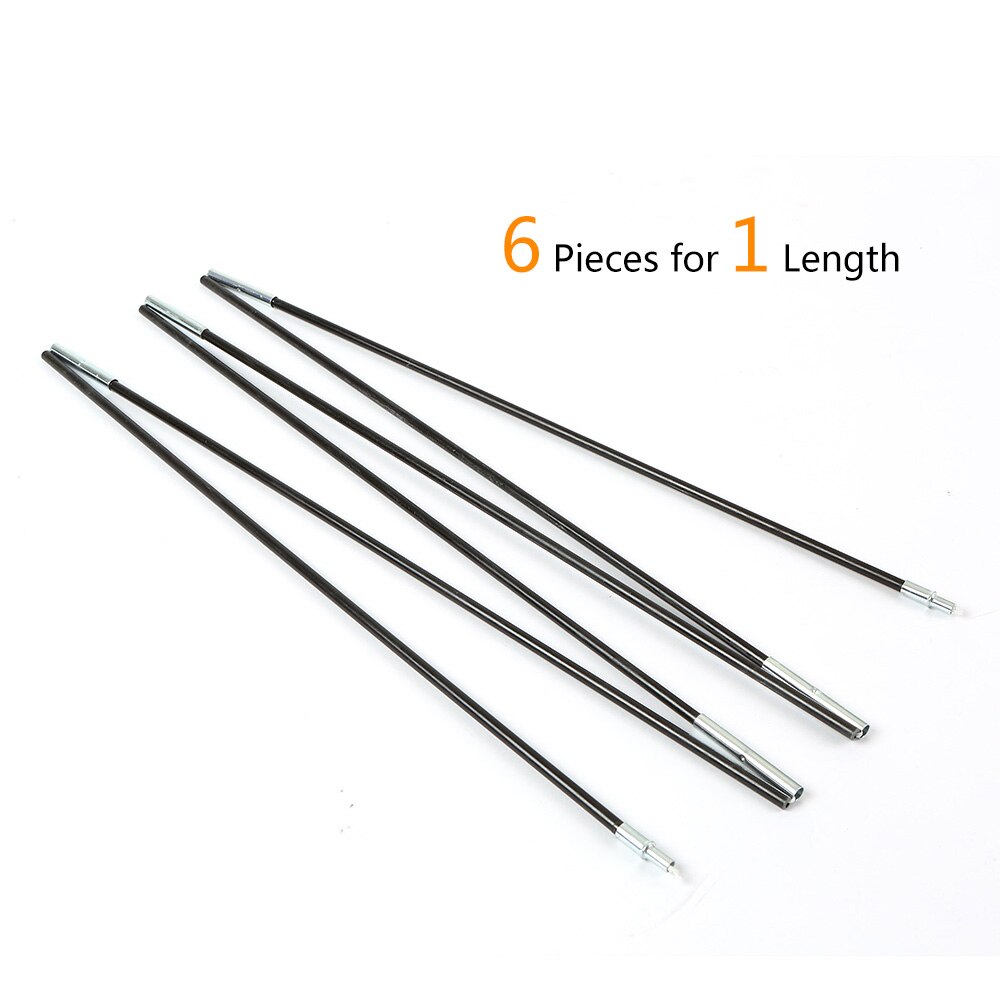 1 Paar Arc Tent Pole Fiberglass Camping Tent Staaf Spare Replacemet Tent Ondersteunende Staven Luifel Frames Accessoires Outdoor Camping