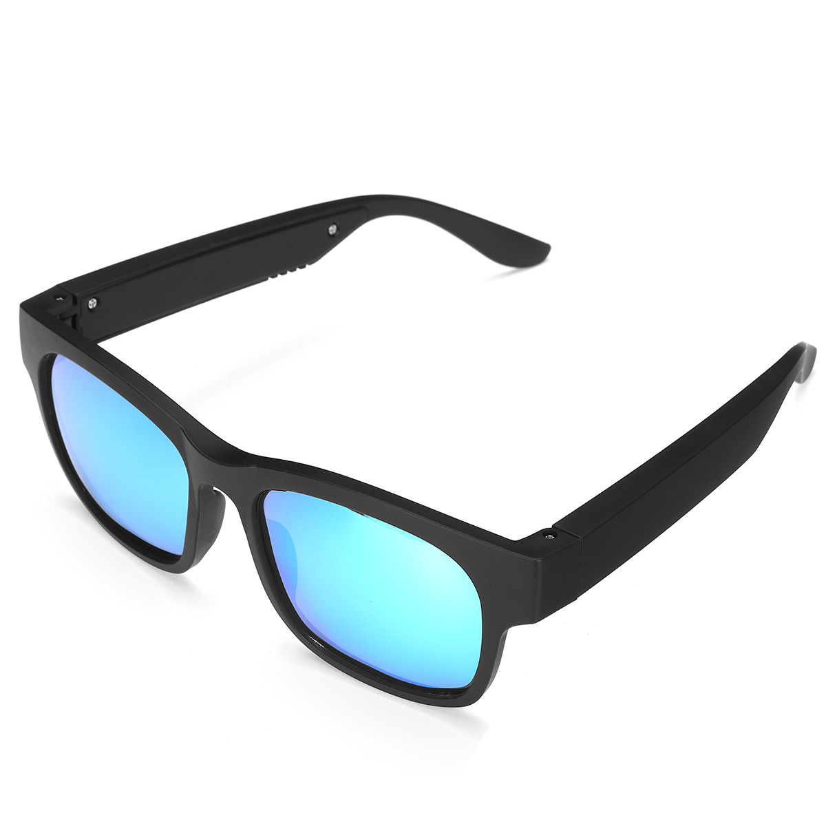 Smart bluetooth Glasses Bone Conduction bluetooth Smart Sport Headphone Sunglasses bluetooth Driving goggles Audio Headset glass: Blue