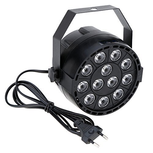 UKING 8-Pack LED Stage PAR Lights - RGBWYP+CYAN, DMX512, Party DJ Disco Lights