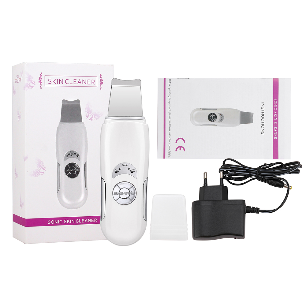 KONMISON Ultrasonic Face Cleaning Skin Scrubber Cleanser Facial Lifting Therapy Peeling SPA Ultrasound Peeling Cleasing Machine