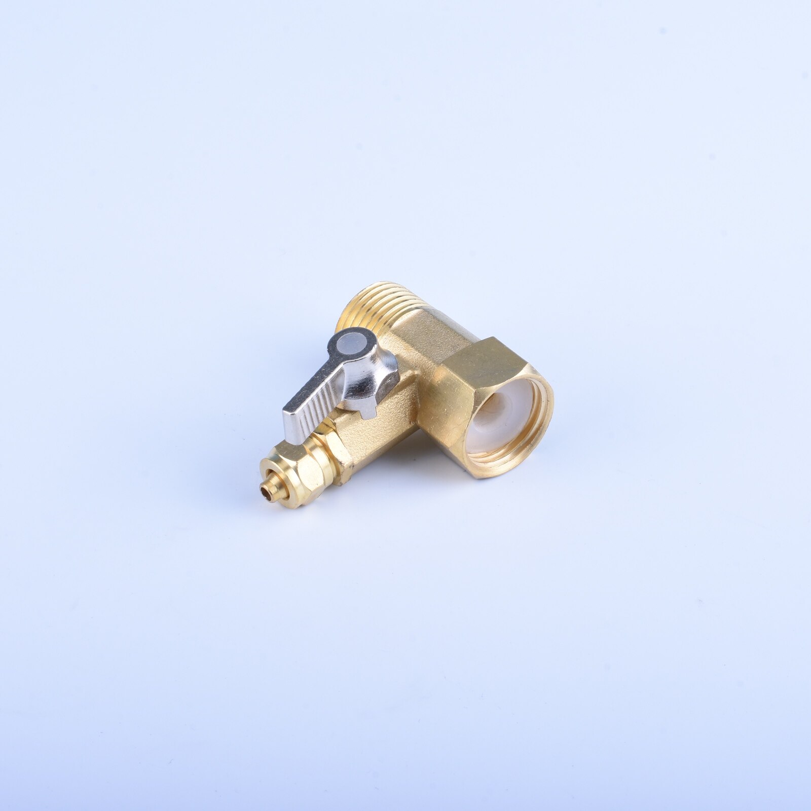 1/4 "1/2" BSP RO filtro de agua entrada tipo T válvula de bola piezas de ajuste de latón de acero inoxidable conector rápido de rosca macho hembra