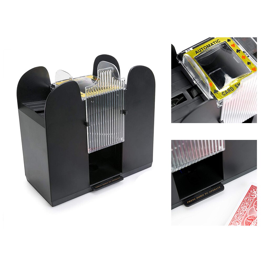 Spillekort blande maskin spillkort automatisk shuffler stokke maskin spill spille kort elektrisk automaoard shuffler