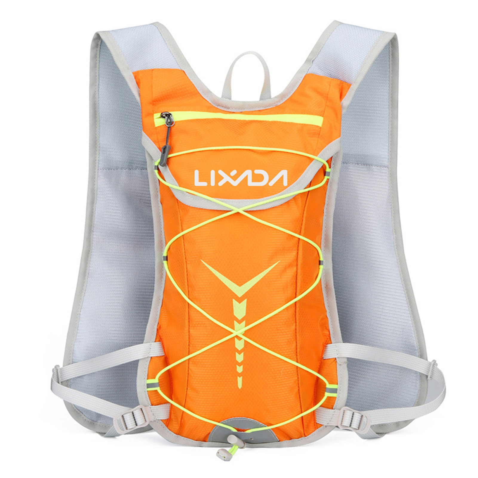Wandeldagrugzak Waterzakrugzak Nylon drinkrugzak Waterrugzak met 2L drinkzak voor fietsen Hardlopen Fietsen