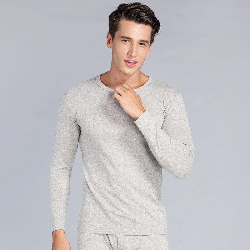 Inverno Calzamaglia invernale, intimo termico Perfering Calzamaglia invernale, intimo termico per uomo donna Calda Biancheria Intima Termica 2 Pezzi/impostato vestiti della Donna Degli Uomini di Inverno Tuta Termica: leggero grigio / XXXL