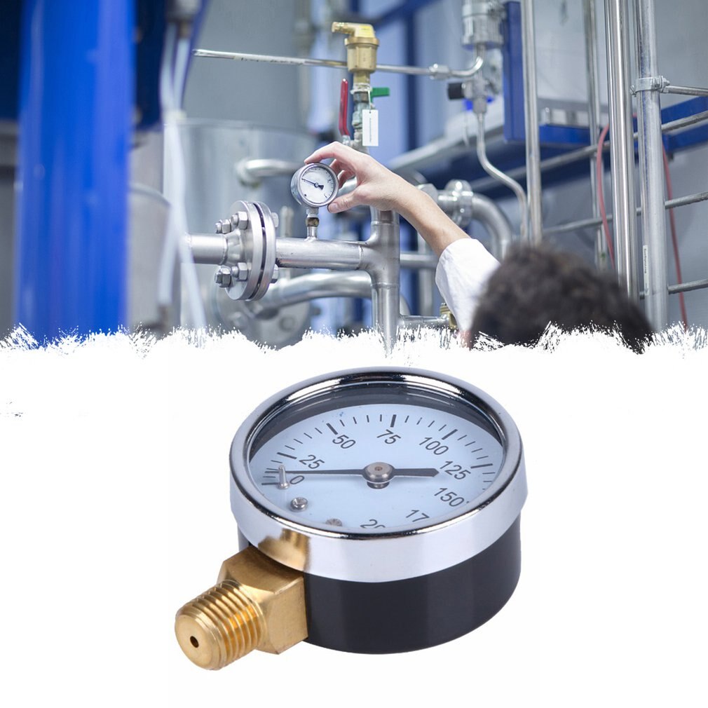 TS-50-200psi Radial Digital Pressure Gauge Vacuum Pressure Gauge Water Pressure Gauge Barometer Oil Pressure Gauge