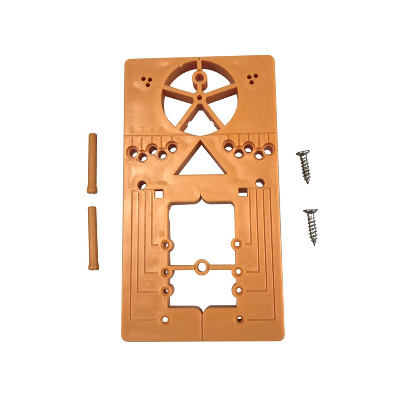 Multifunctional Hinge Punch Hole Locator Hinge Punching Formwork Installation Hinges Auxiliary Board for Door Cabinet: A