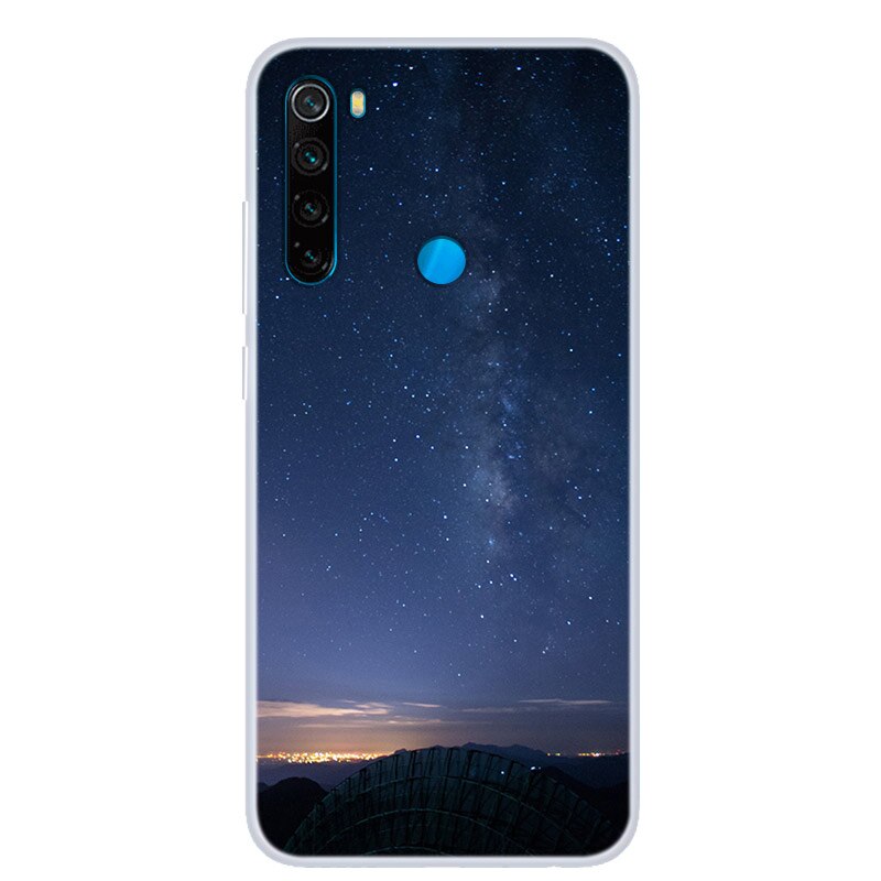 For Xiaomi Redmi Note 8T Case Silicone Soft TPU Phone Case Coque Xiomi Redmi Note 8T Cover Space for Redmi Note8T 8 T Bumper: 9