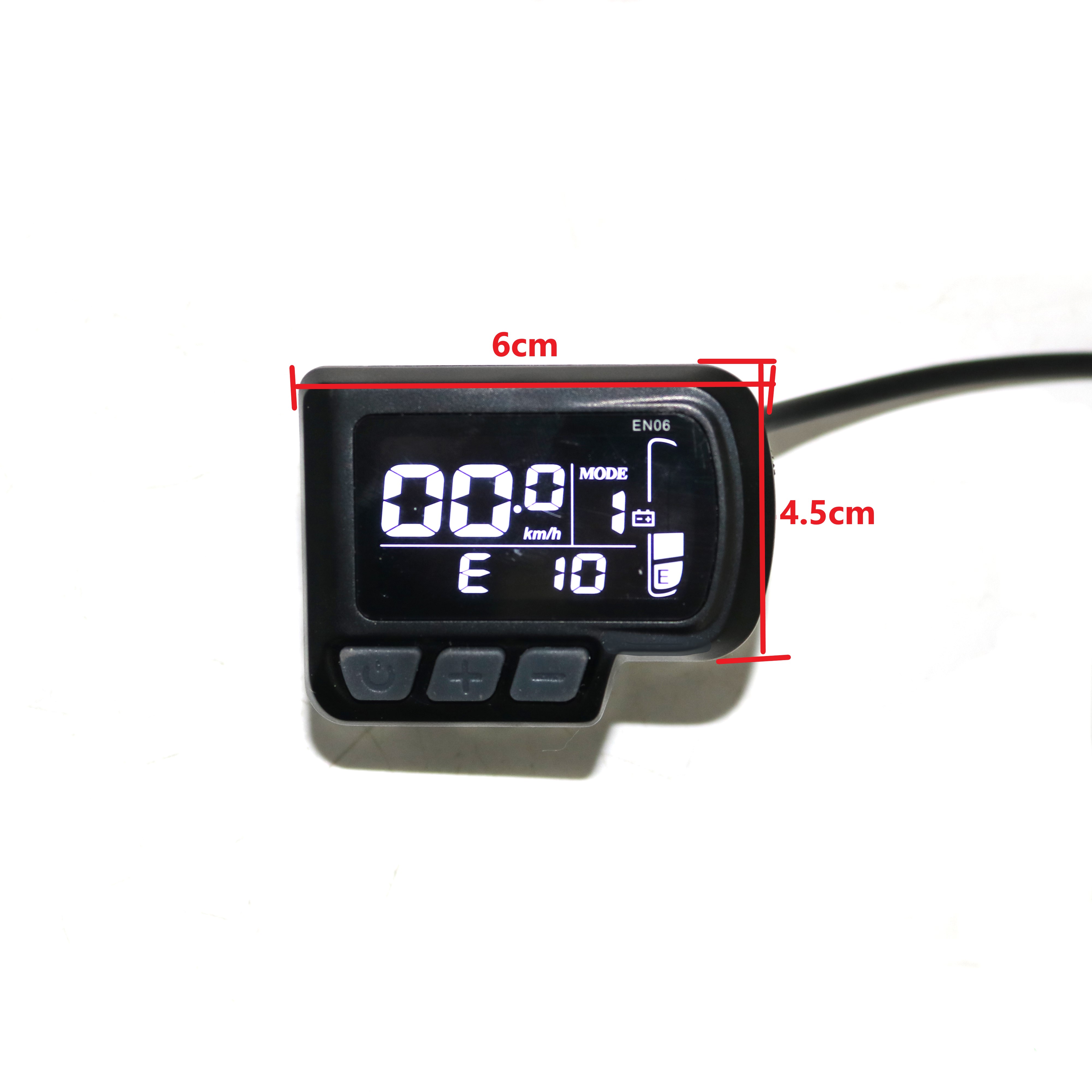 GREENTIME 36V/48V/52V/60V 500W BLDC Electric scooter controller E-bike brushless speed driver and EN06 LCD Display one set