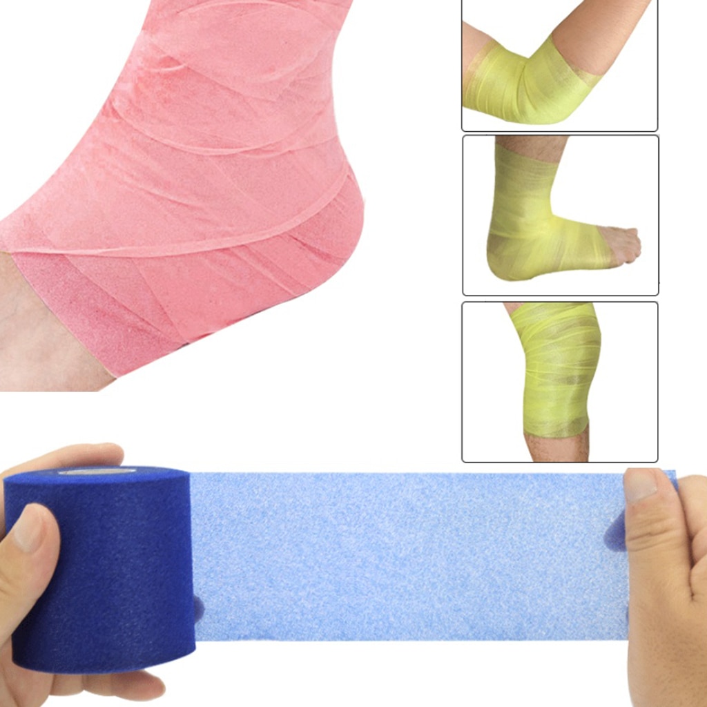 Professionele Sport Pre Wrap Bandage Atletische Sport Tape Duurzaam Schuim Voor Taping Pols &amp; Enkels Biedt Verbazingwekkende Knie Ondersteuning