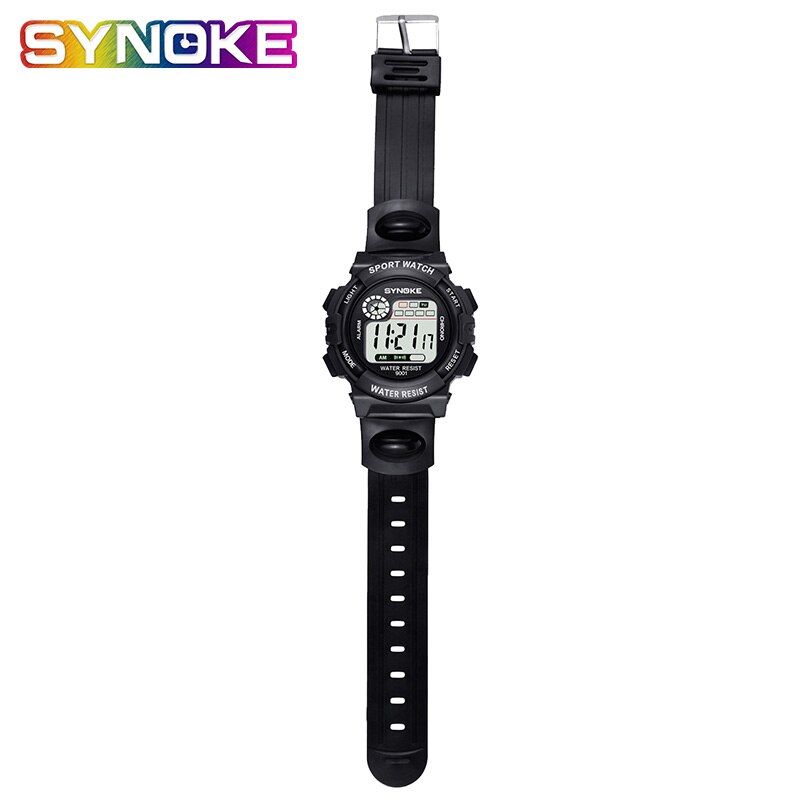 Synoke kinderhorloges jongens digitaal kinderhorloge student waterdicht siliconen tienerhorloges meisjes montre enfant garcon sport