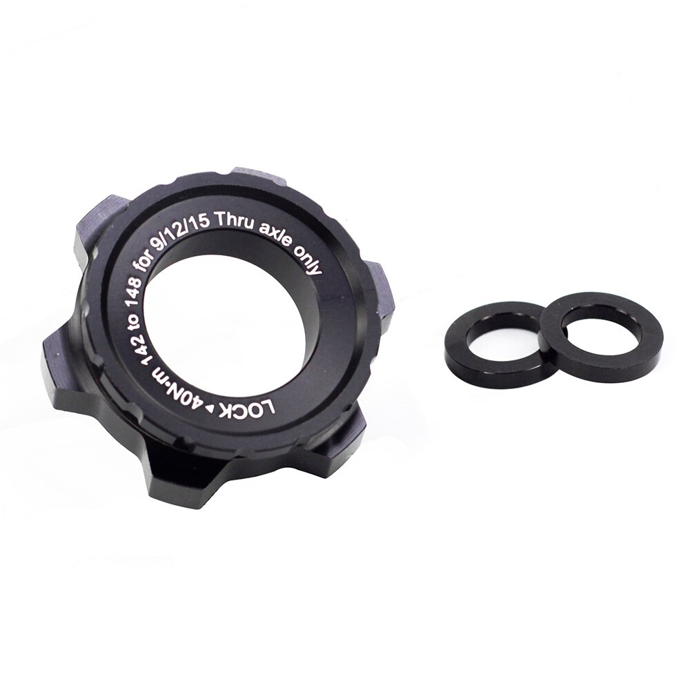 Adaptador de centro de bloqueo SILVEROCK Boost M12, 142mm a 148mm, M15, 100mm a 110mm, Kit de conversión de freno de disco Centerlock: rear 142 to 148