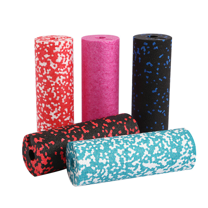 1pc Mini Yoga Schaum Welle 15*5,3 cm Kleine Massage Rolle EPP Hohl Yoga Spalte Hause ÜSpund Fitness ausrügestochen Muskel Entspannung