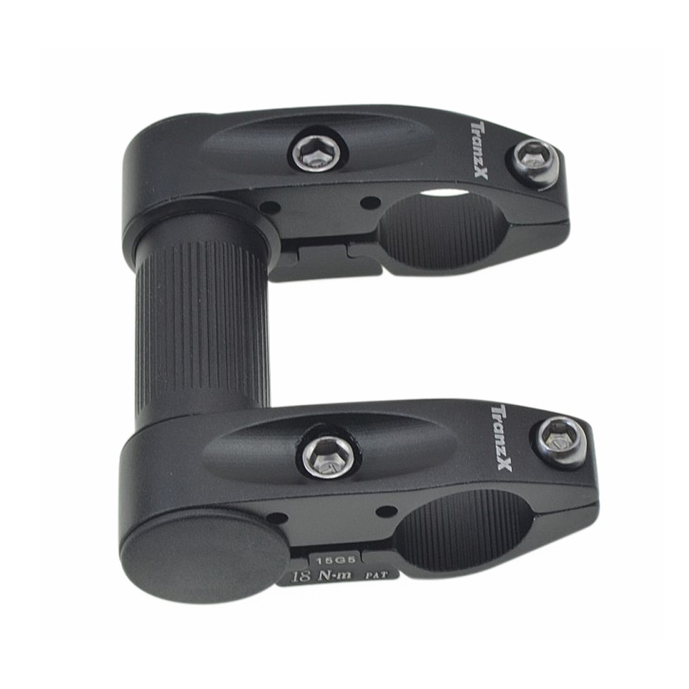 Einstellbare doppelt Stengel Faltrad Stamm Bmx Vorbau Steigleitung Bicyle Lenker Vorbau für 25,4mm Lenker BSB074