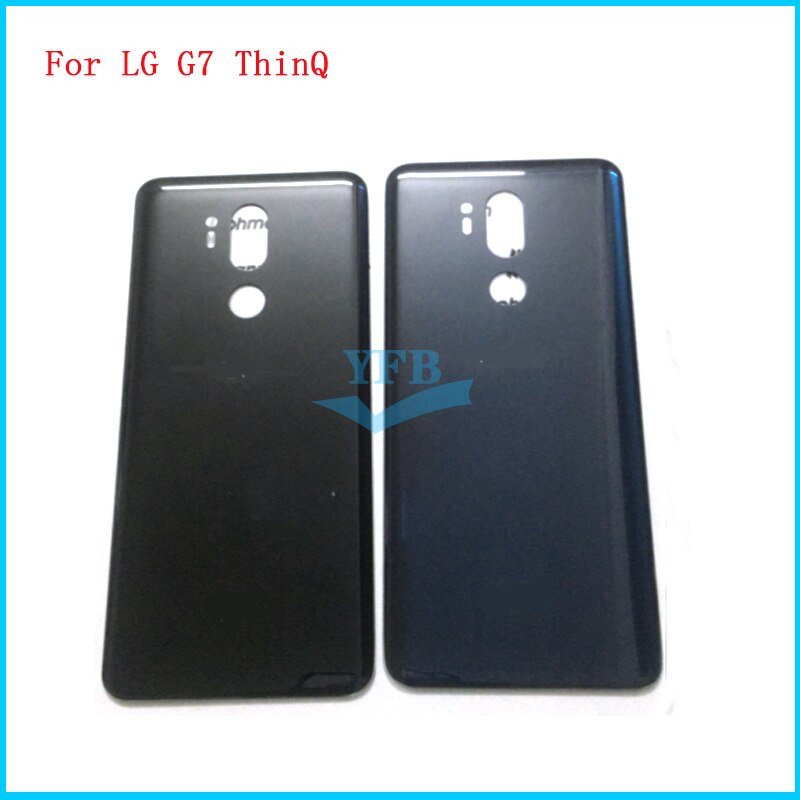 Back Cover For LG G7 ThinQ G7+ G710 G710EM Housing Glass Battery Cover+Adhesive sticker+Logo Replace Part