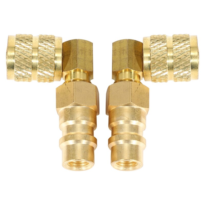 AU05 -Car Air Conditioner Refrigerant Connector R22 (1/4) Interface Conversion R134 Connector