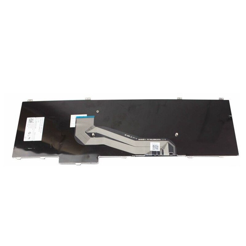 Teclado portátil YALUZU JP para DELL Latitude 15, 5000, E5540, negro