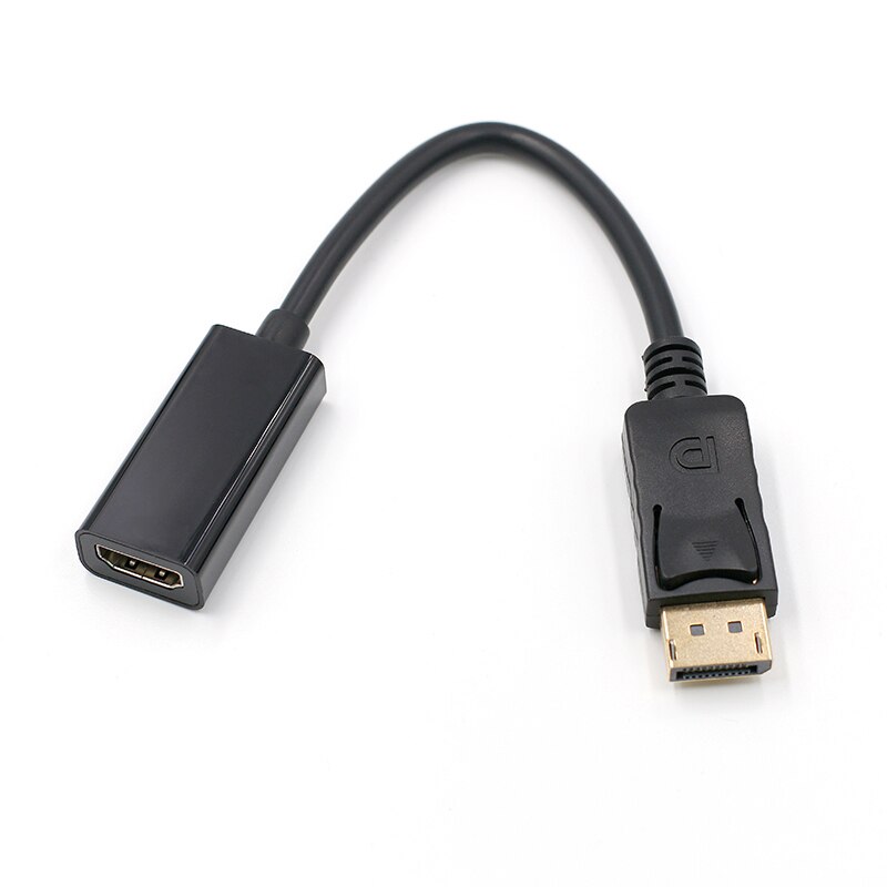 DP naar HDMI Adapter DisplayPort naar HDMI HDTV Kabel Adapter Converter Man-vrouw Ondersteuning 1080P voor HDTV Projector