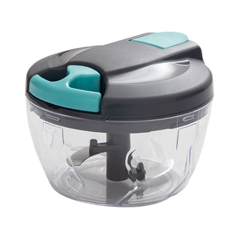 Mini Manual Vegetable Chopper 3 Blades/5 Blades Hand Mixer f