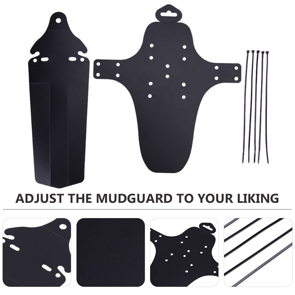 Fiets spatbord verstelbaar mountainbike spatbord voor en achter compatibel plastic spatbord fietsaccessoires