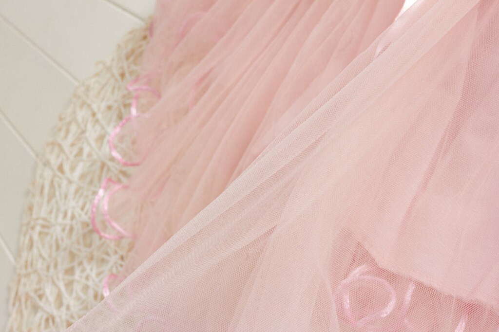 Toddler Girl Flowers Floral Dress Newborn Kid Tulle Ruched Princess Party Dresses Baby Infant Short Sleeve Casual Summer Clothes