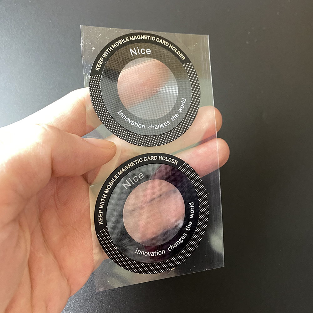 6/10Pcs für Magsafe Magnetische Metall Ring für Telefon Universal Metall Aufkleber Unterstützung Drahtlose Ladegerät Platte Blatt Magnet auto Halter