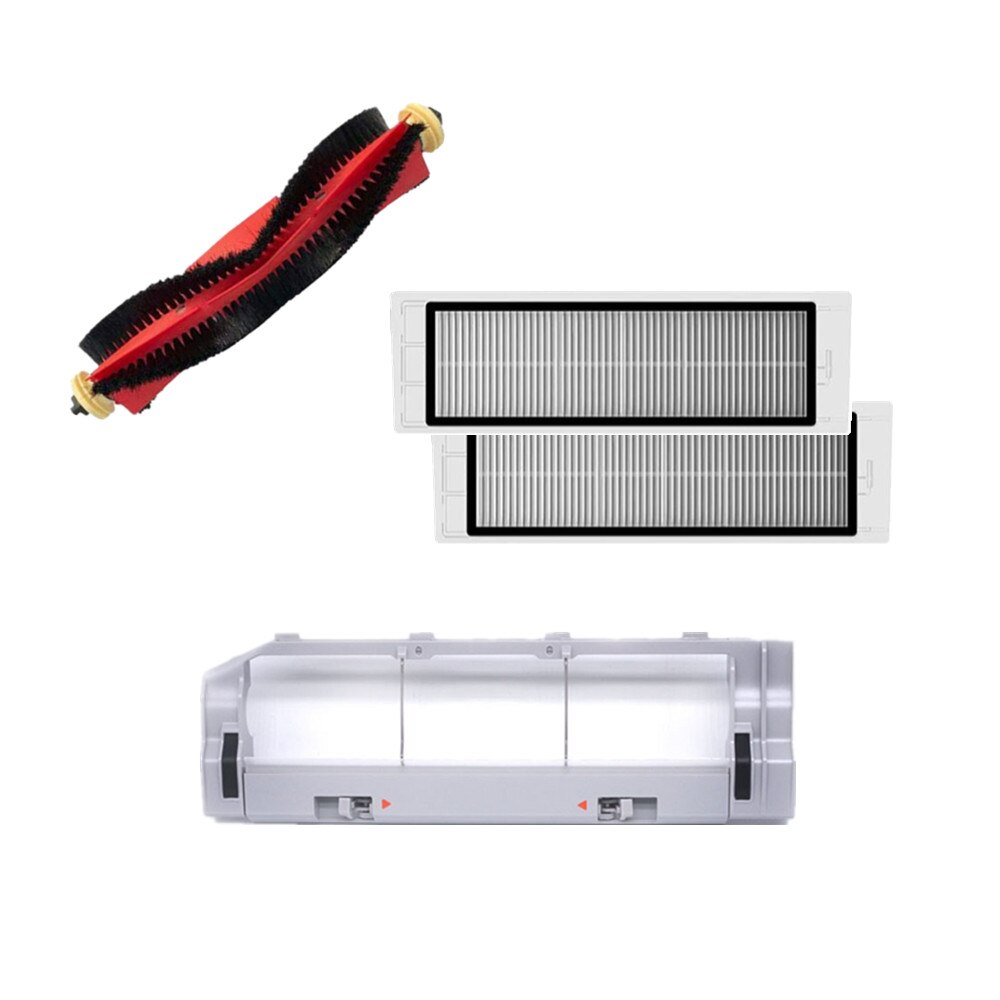 Kit d'accessoires pour aspirateur robot Xiaomi roborock S50 s51 S6 S5 Max, brosse principale amovible, brosse latérale, filtre de vadrouille