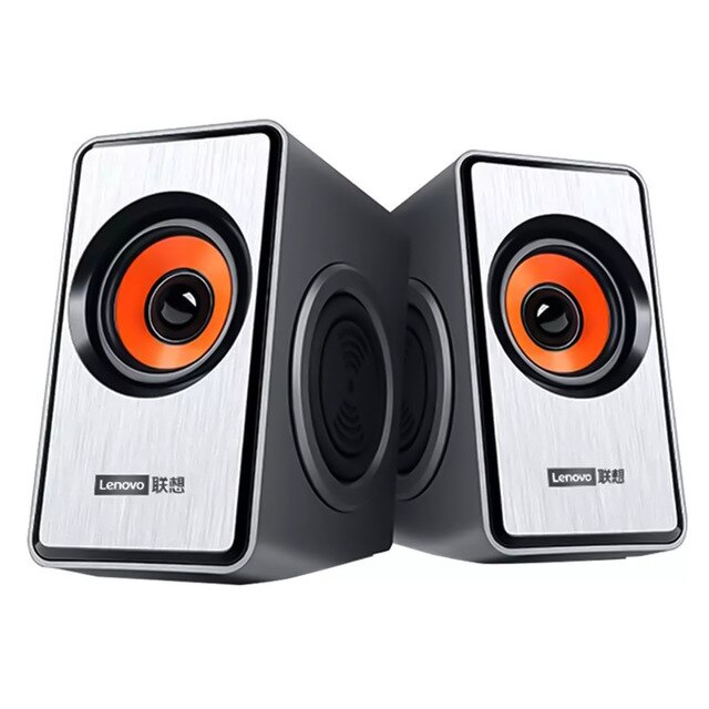 Haut-parleur audio M550 (Lenovo) pour ordinateur de bureau, ordinateur portable, multimédia, téléphone portable, caisson de basses, USB: Default Title