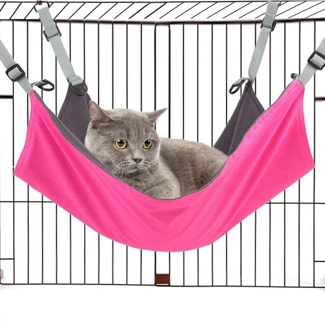 Forniture per animali domestici amaca piccola gatto letto sospeso amaca per gatti giapponese ottavino letto da campeggio per animali domestici a doppio strato per cani e gatti