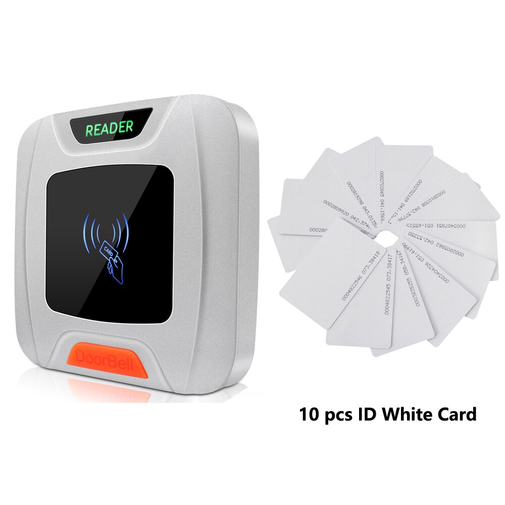 Proximity Kaartlezer Wiegand 26 Uitgang IP65 Waterdichte Toegangscontrole Slave Reader Beveiliging Rfid Em Id Card Reader: D83R 10  ID card