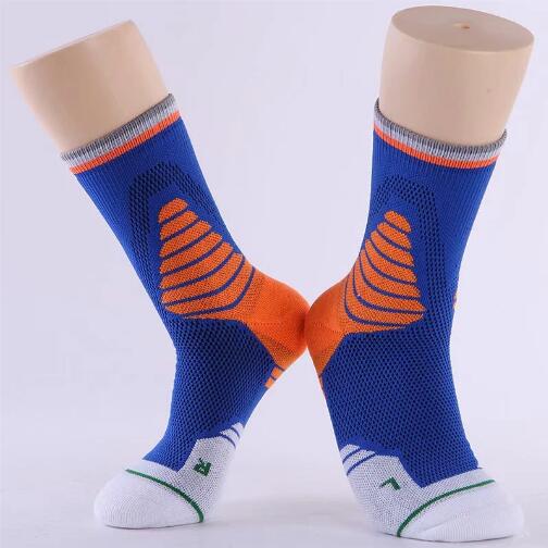 super star basketball socks, casual socks, comfortable, breathable and durable: purple