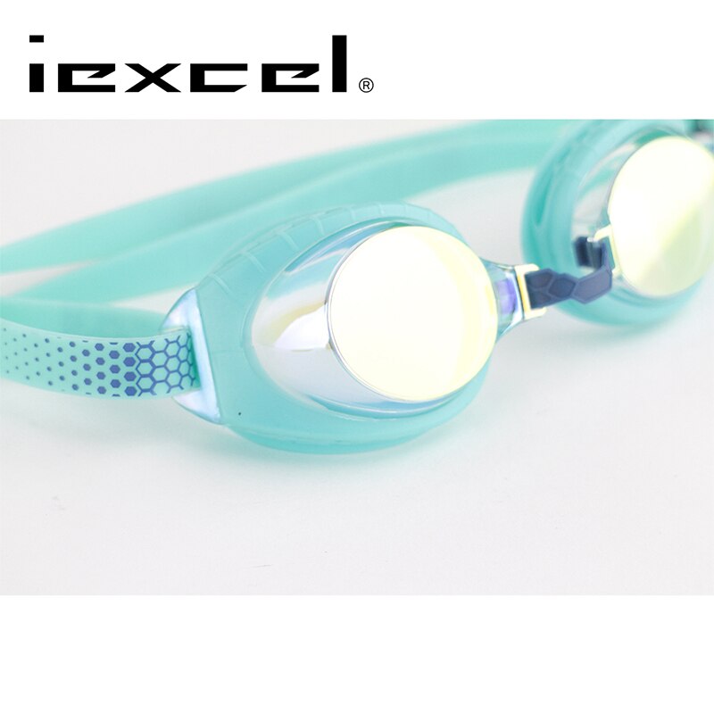 LANE4 Iexcel Bijziendheid Zwembril Anti-Fog Uv Bescherming Voor Kleine Gezicht # VX-957 Eyewear