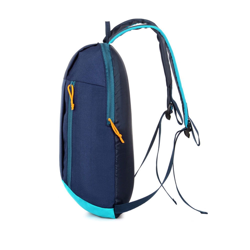 Lichtgewicht Canvas Opvouwbare Rugzak Waterdichte Rugzak Opvouwbare Tas Draagbare Pack Voor Vrouwen Mannen Reizen Handtas Top #06