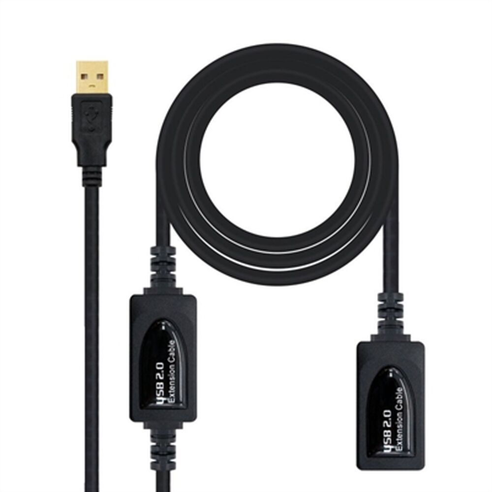 Usb-verlängerungskabel nanocable 10.01.0212 10 m