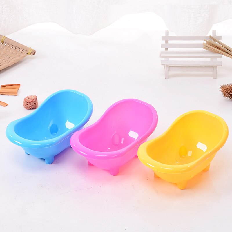 Superventas, Mini bañera para jerbos de hámster, creativa y bonita funda de baño para mascotas pequeñas, arena de baño, bañera para mascotas, accesorios para ratas