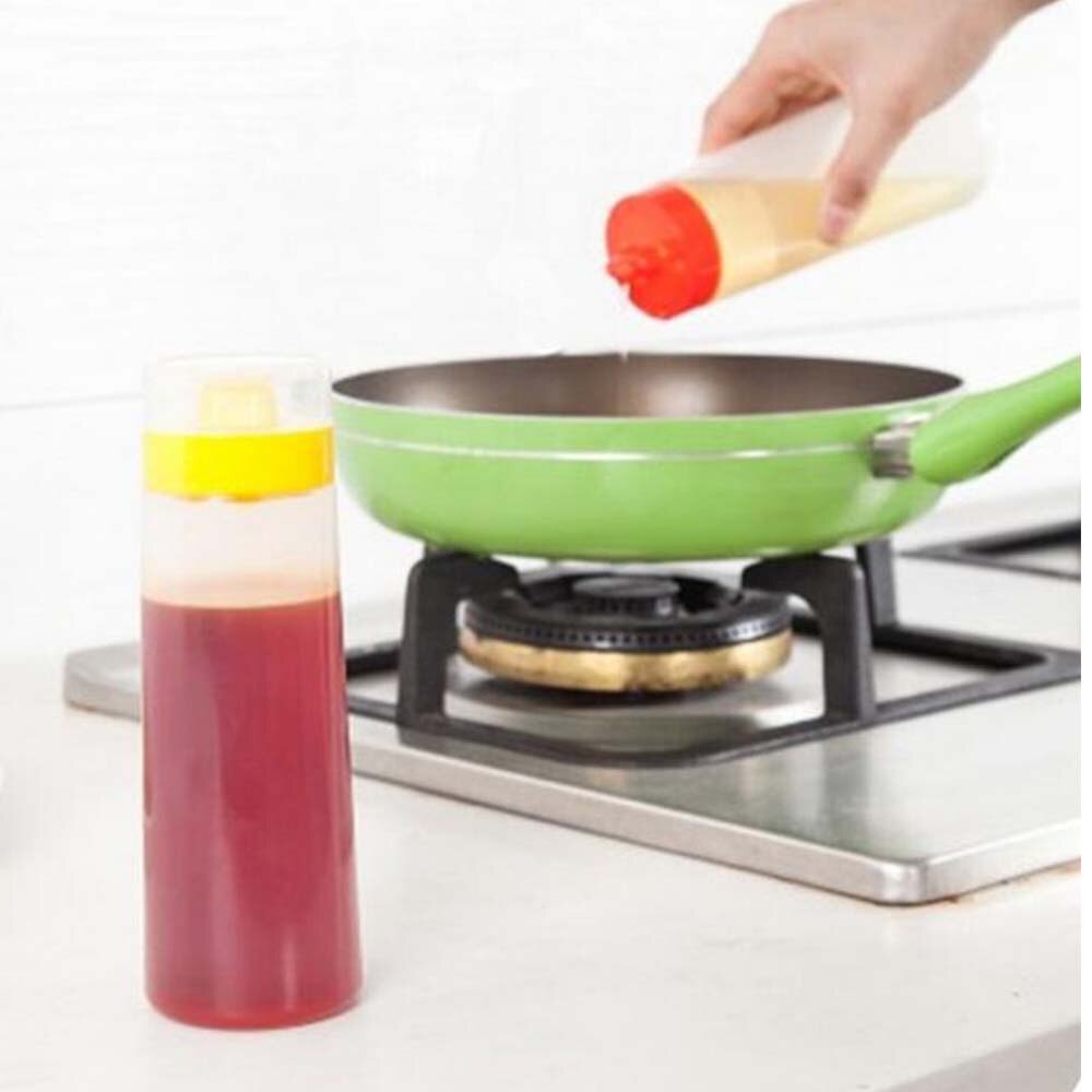 300 Ml 4-Hole Plastic Salade Mosterd Keuken Accessoires Dressing Squeeze Gemak Siliconen Fles Kruiderij Decoratie Gereedschappen