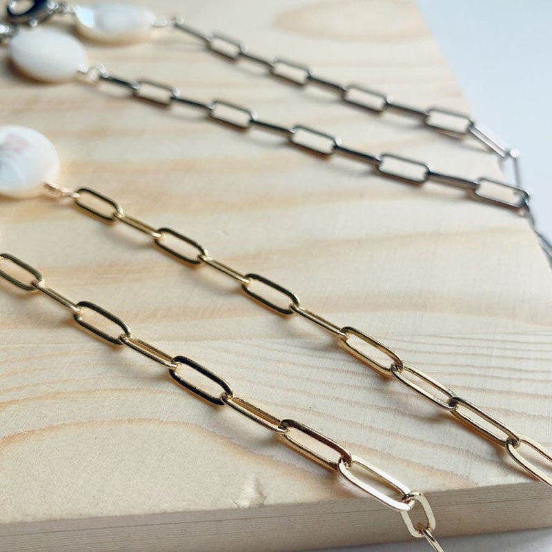 Maske lanyard shell kæde aftagelig halskæde lanyard briller kæde anti-mistet multi-purpose halskæde