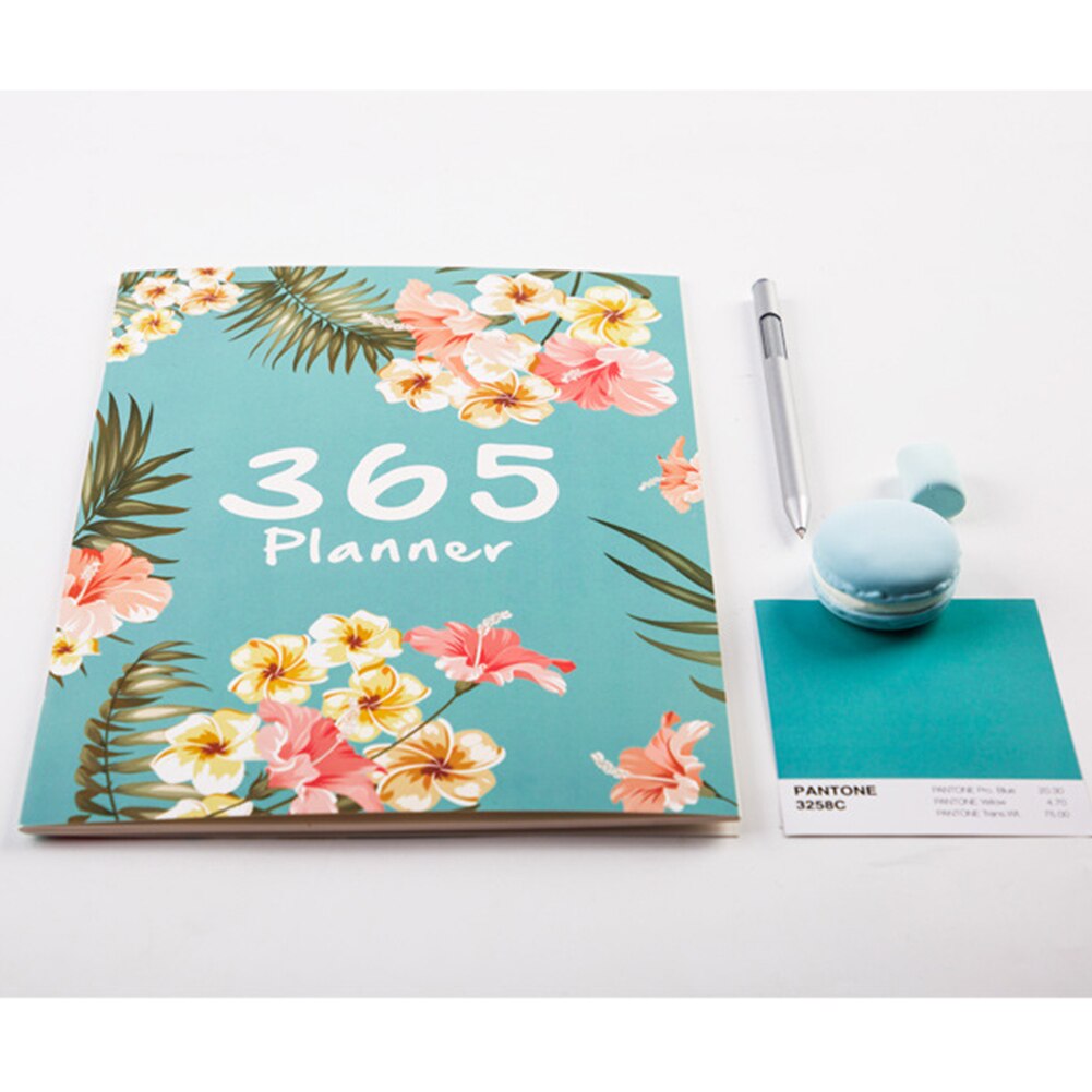 Notebook DIY A4 Daily Weekly Annual Planner Notebooks Plan Organizer Office Schedule School Supplies 208*285mm