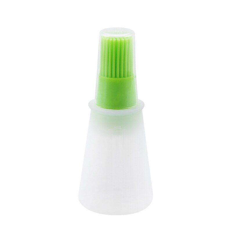 Cepillos Para Aceite De Silicona | Pack De 2 Unidades Con Botella Integrada | Ideal Para Hornear, Barbacoa Y Cocina