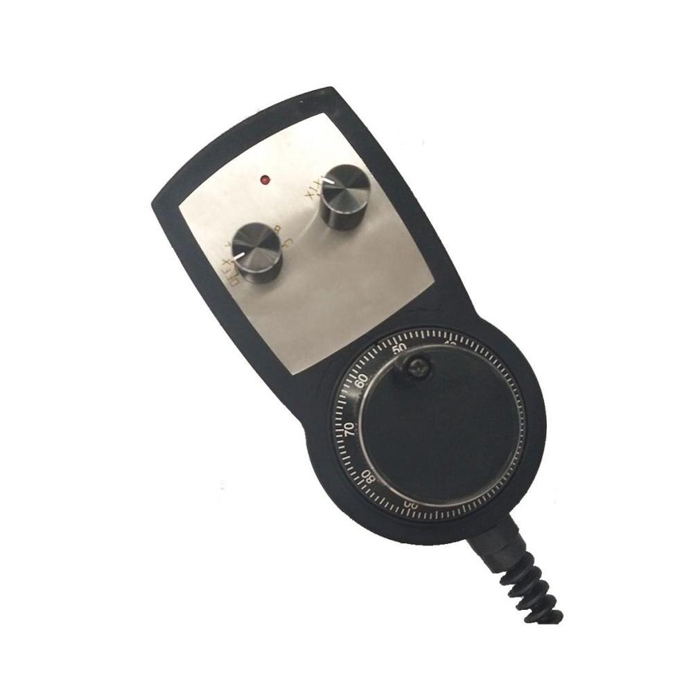Standard Manual Control Function Hand-held Pulse Wheel with Emergency Stop