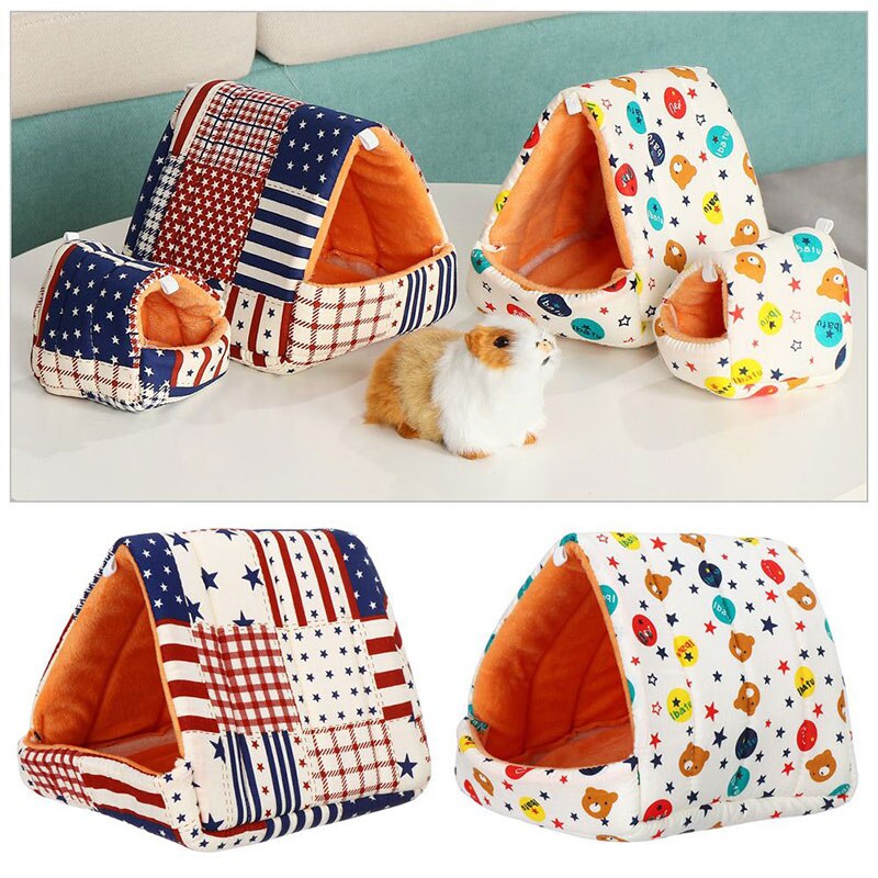 Warm Pet House Cage for Hamster Soft Sleeping Nest... – Grandado