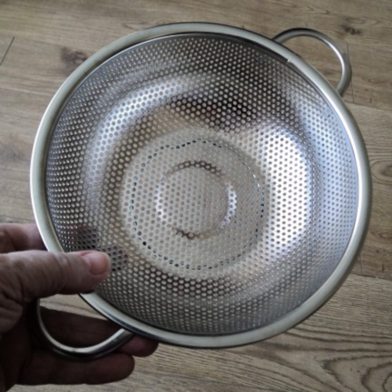 3 stück Edelstahl Sieb Küche Sieb mit Griffe